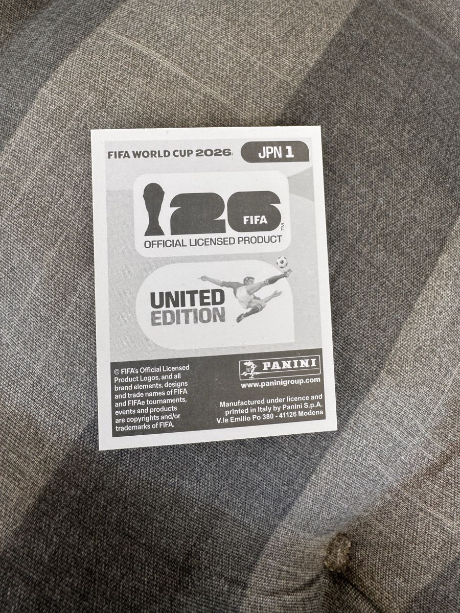 Panini Carte collezionabili: Panini - WM 2026 - JPN 1 - Sticker – Nuovo (secondo la descrizione) da Wetzikon ZH venduto da thayreen 1