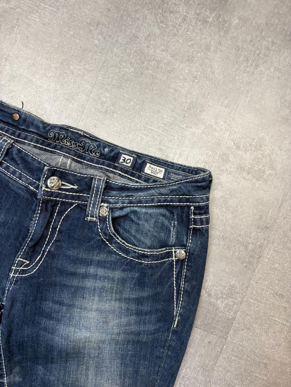 Jeans: Miss Me Bootcut Flared Jeans - Grösse L/30 – Usato da Werdenberg venduto da hase.vintage 4