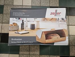 Zeller Brotkasten Bambus/Metall neu & OVP 🥖