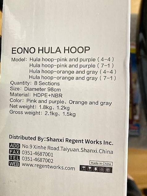 Vélos d'appartement: Hula-Hopp Ring – Neuf avec emballage d'origine à Ostermundigen par makra48 3
