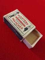 Vintage britische Zündholzschachtel - Für Sammler!