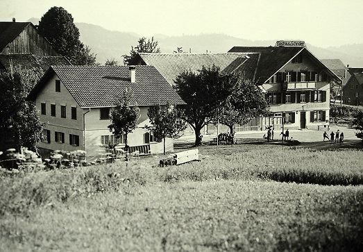 Cartoline postali: BAUMA Restaurant Gasthaus Schindlet – Usato da Jona venduto da philajona