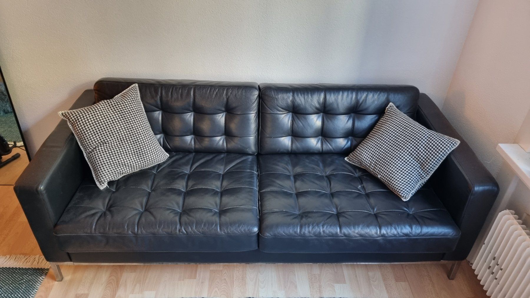 Ikea Sofas: Sofa Ikea Landskrona 3er schwarz – Gebraucht aus Bern von Grizu3 2