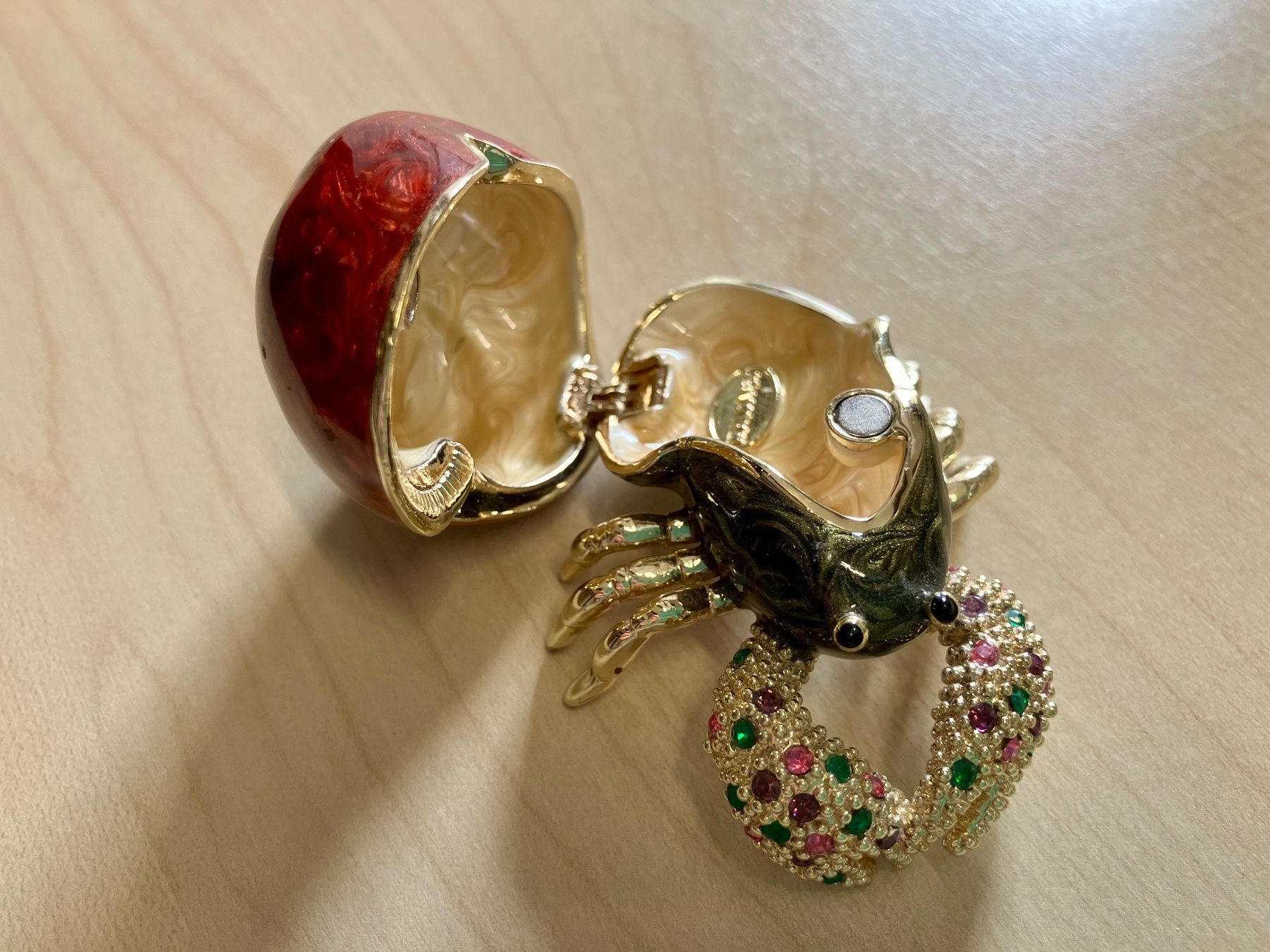 Tutte le decorazioni: Schmuckdose Schnecke-Malediven-Souvenir – Usato da Lindau venduto da Hopes11 1