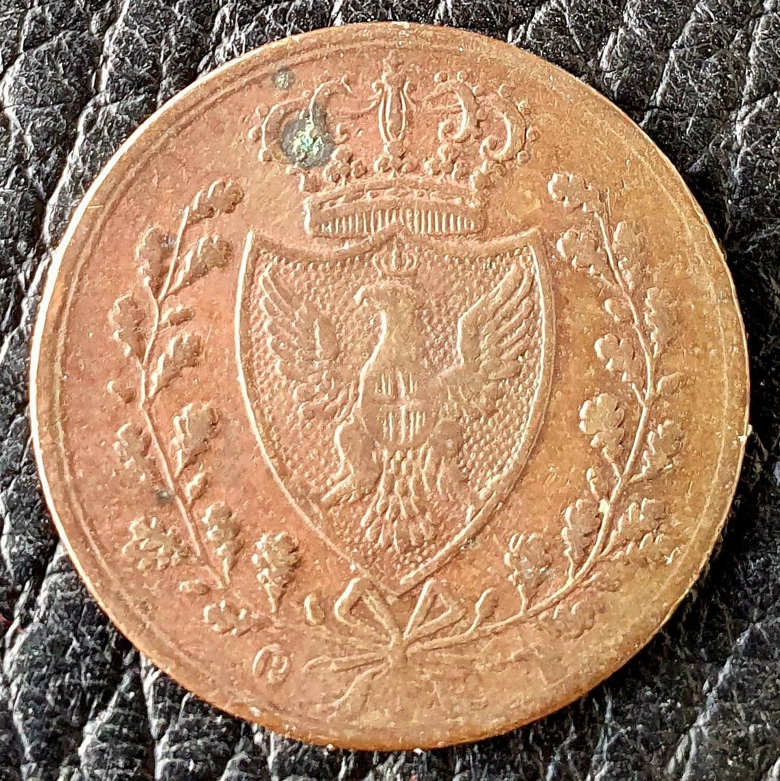 Alle Münzen: 1 Centesimo 1826 – Gebraucht aus Egerkingen von Acc1