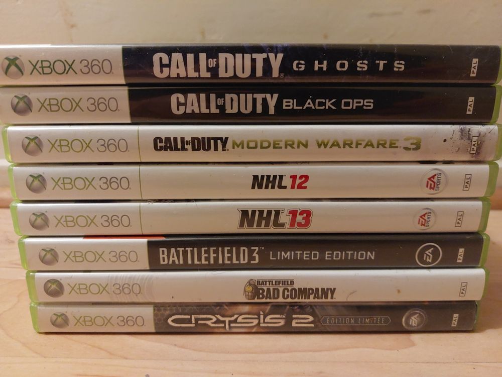 Lot Jeux Xbox 360 - Call Of Duty Black Ops 3 + The Club - État Correct, Fonctionnels