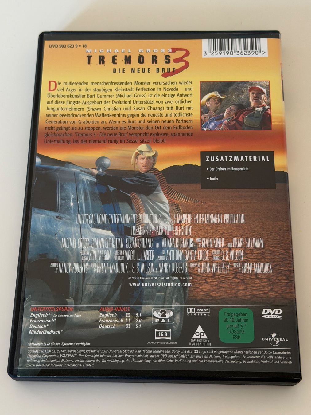 Alle DVDs: Tremors 3 - Die neue Brut DVD – Gebraucht aus Altstätten SG von sheamus 1