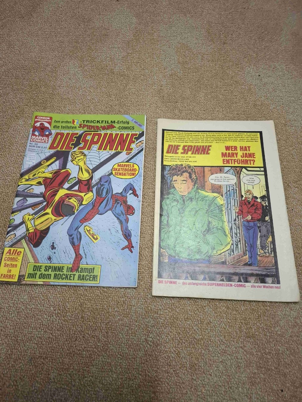 Comics: Zwei Spider-Man Comics – Gebraucht aus Riehen von joerdeli