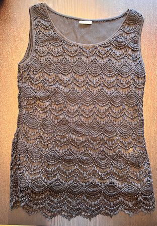 Damen Top schwarz Grösse M