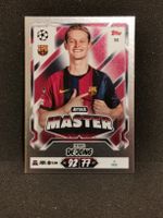 Match attax 2026/27 Frenkie De Jong Attax Master