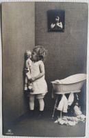 AK Ansichtskarte, Mädchen mit Puppe (VII), 1912