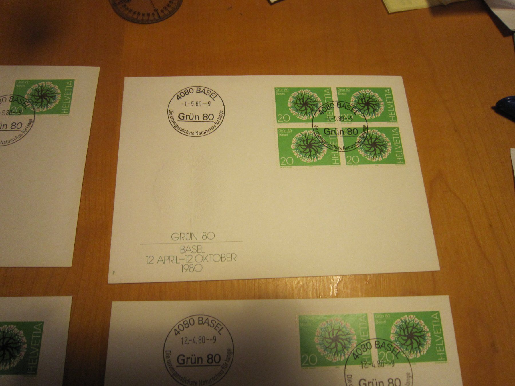 Tutti i francobolli: CH 1980 Mustermesse unf FDC – Usato da Gordola venduto da Polentaefung 5