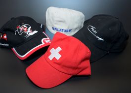 Baseballcap Collection Schweiz Pilatus Flugzeug