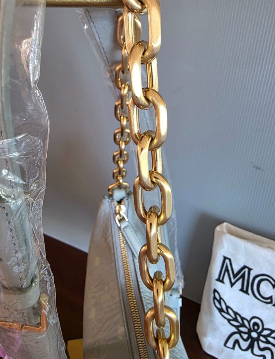 Mcm Borse da donna: MCM Handtasche hellgrau neu mit Staubbeutel und Karte – Nuovo (secondo la descrizione) da Aarburg venduto da SA.TheTimelessLuxury 4