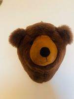 Plüsch Tierkopf Bär – Kinderzimmer Wanddeko
