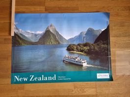 Original Plakat Neuseeland aus den 70igern  cm 85 x 60