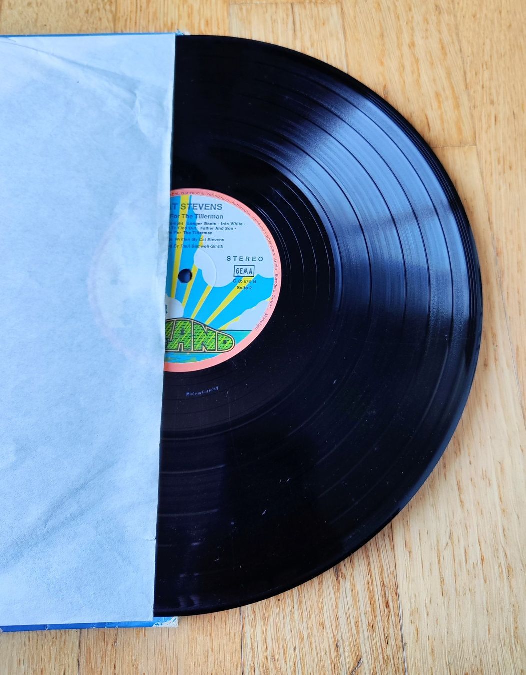 Vinyles: Vinyle – Tea for the Tillerman – Cat Stevens – D'occasion à Carouge GE par for_8yym 3