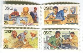 Briefmarken "Berufe". Ciskei.