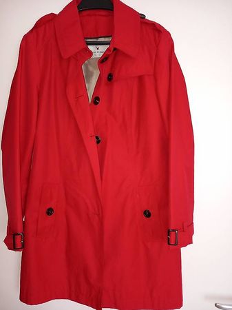 Trenchcoat Fuchs Schmitt rot, Gr. 38/40, wie neu