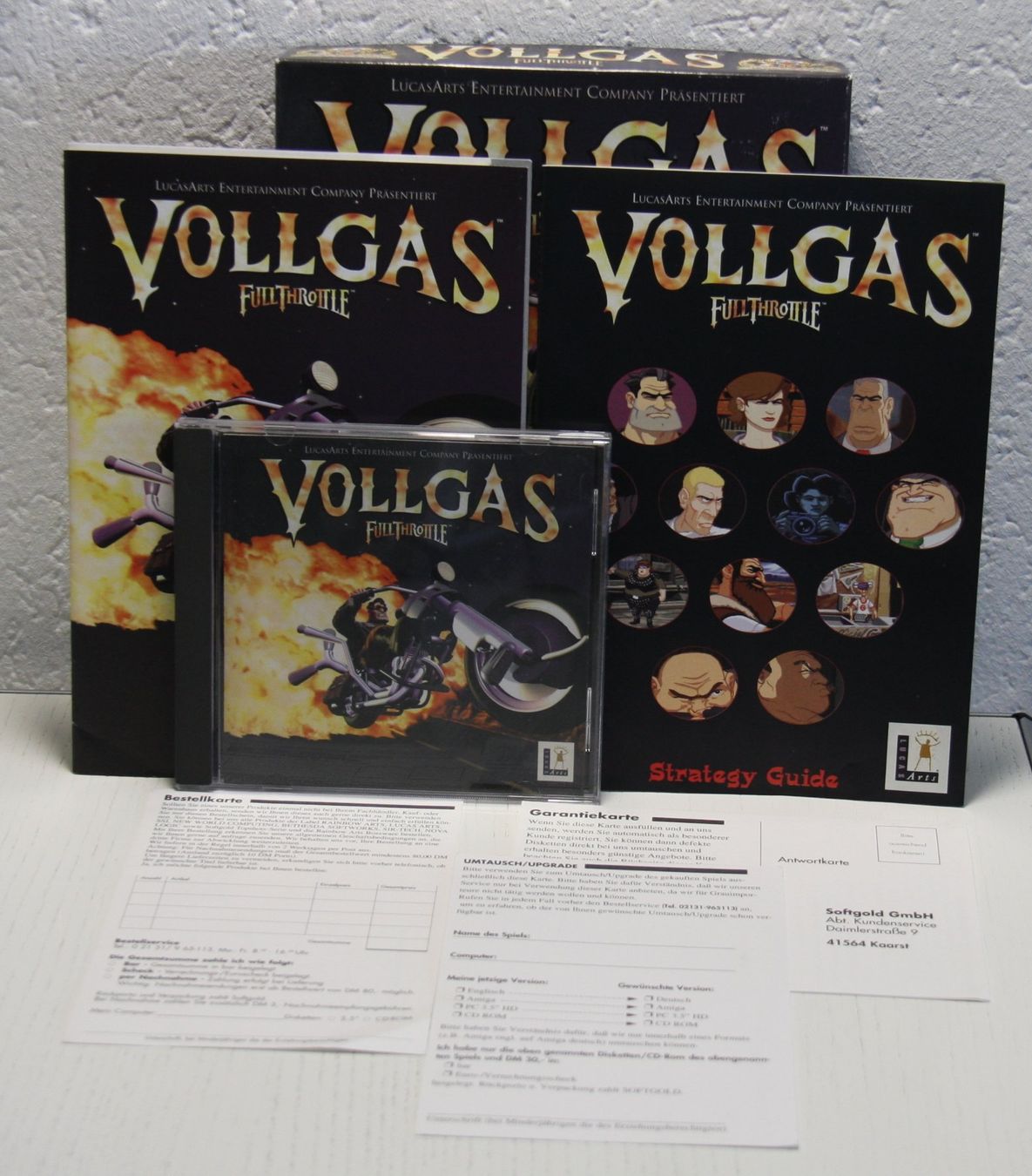 Giochi: PC Big Box - LucasArts Vollgas Full Throttle – Usato da Fisibach venduto da Retrogames24 4