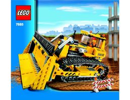 Lego 7685 Bulldozer / Dozer (2009)