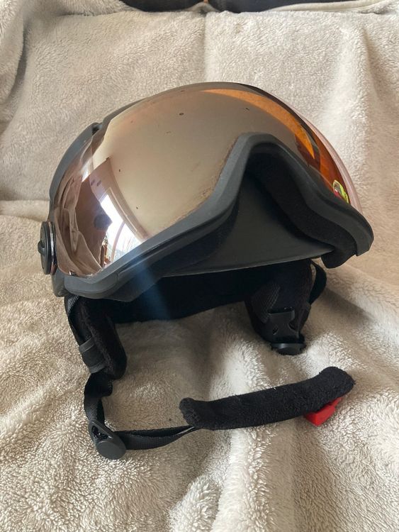 Skihelm Head Knight Schwarz Mit Visier | Kaufen Auf Ricardo