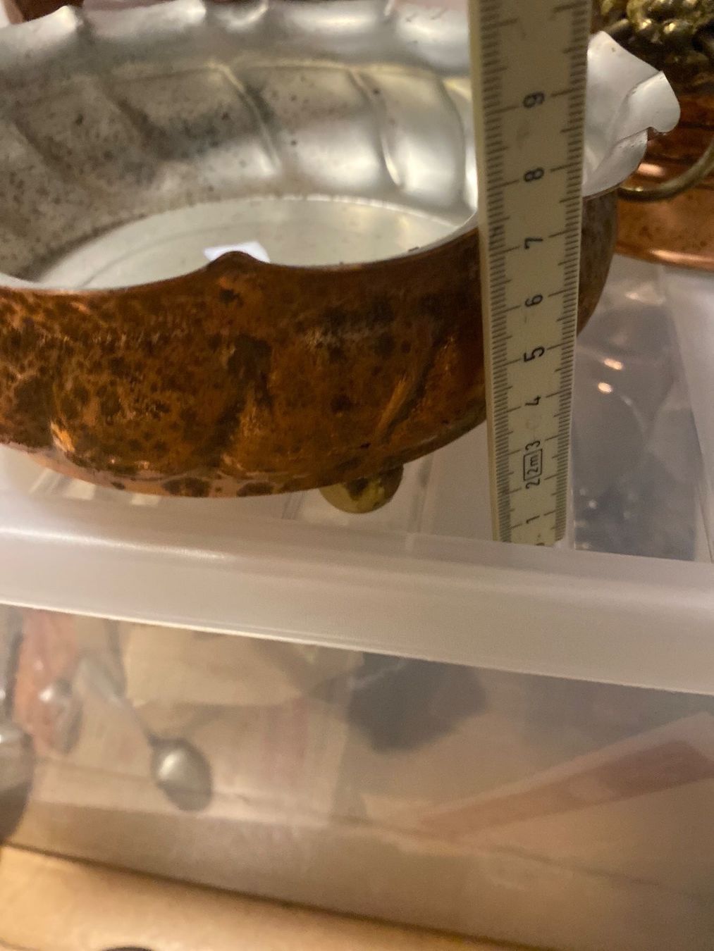 Pentole: Diverse Kupfergefässe – Usato da Flawil venduto da IrisK010203 7