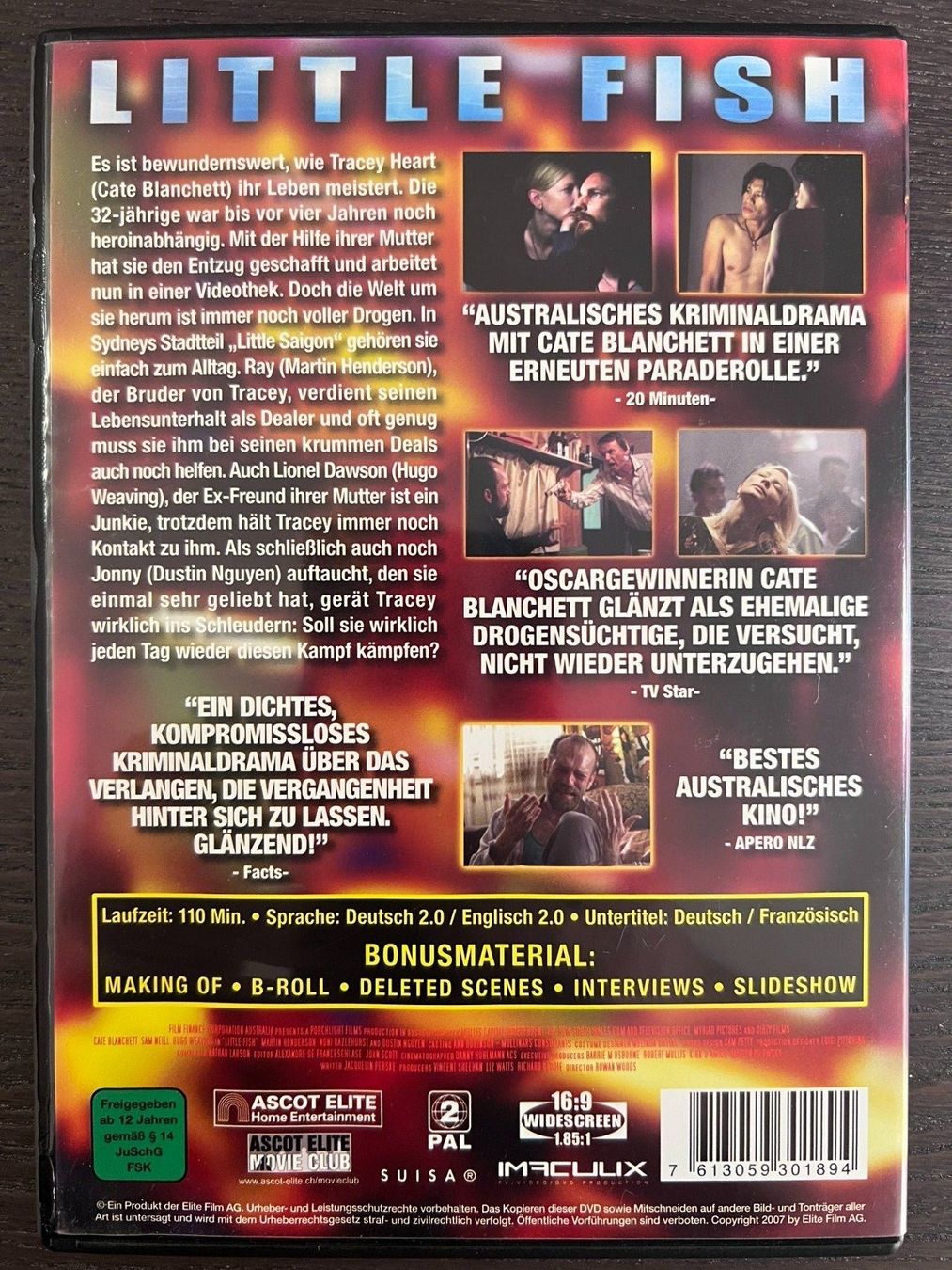Tutti i DVDs: Little Fish – Usato da Zürich venduto da FilmFreunde 1