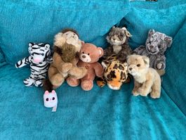 WWF Kuscheltier Sammlung: Löwe, Tiger, Bär, Zebra & Co.