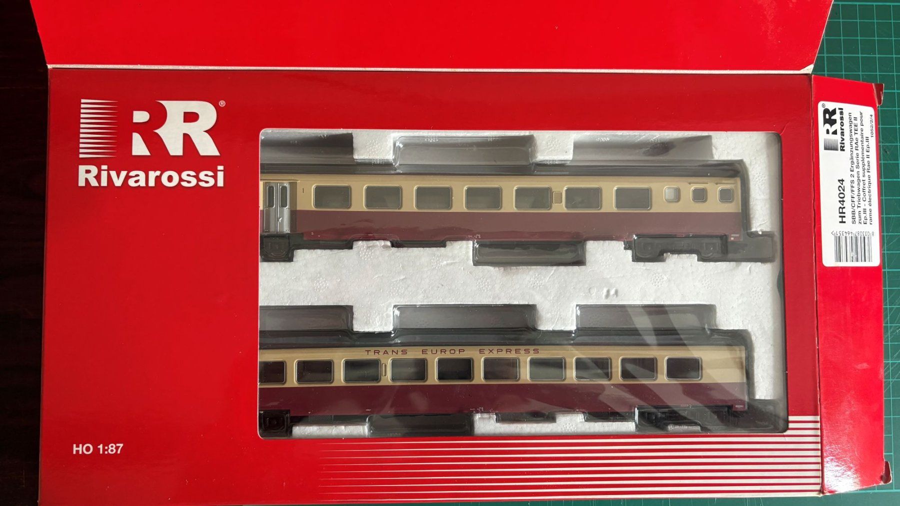Rivarossi Trains électriques: Rame RAe II TEE Rivarossi 5 éléments – D'occasion à GENEVE par xavier.geillon 3