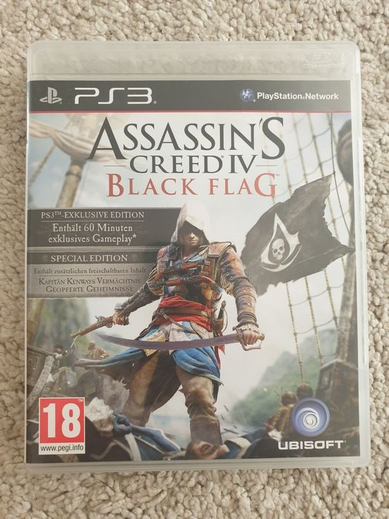 Jeu PS3 Assassin's Creed IV: Black Flag – Neuf Sous Blister, édition PAL, Aventure Libre