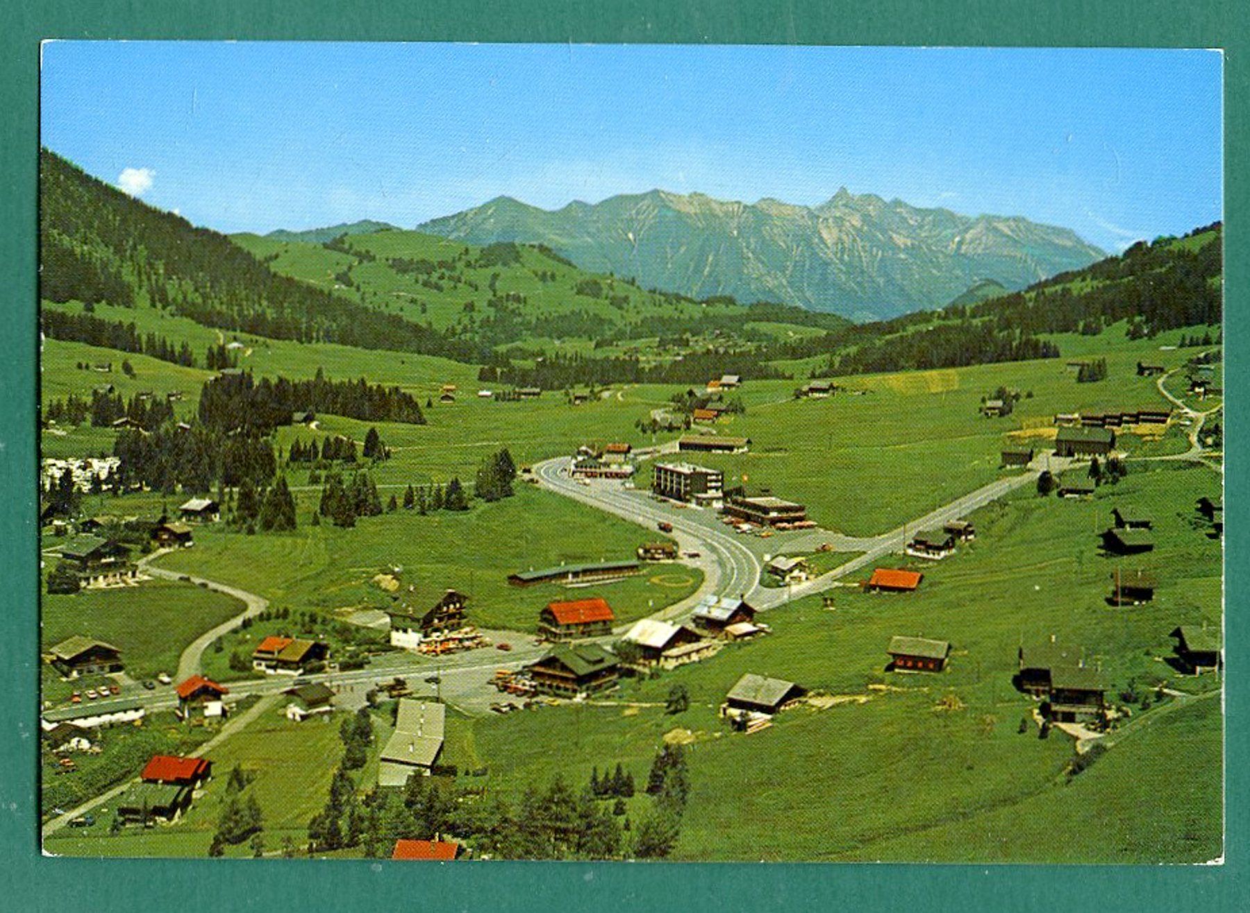 Cartoline postali: Les Mosses, ungelaufen, Grossformat, ca. 1966 – Usato da Sargans venduto da Hausi1951