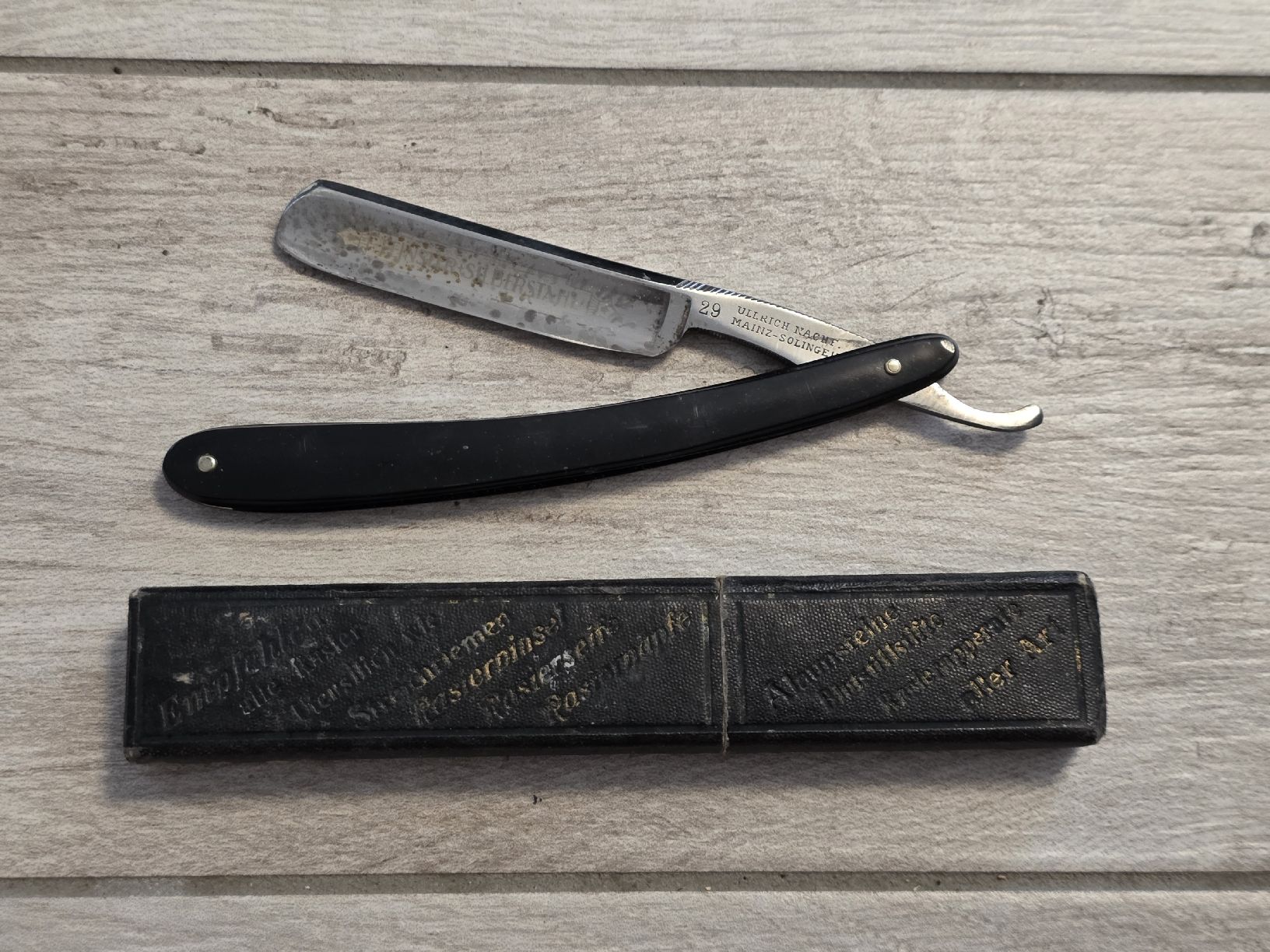 Rasoi & Lamette da barba: Rasiermesser Antik – Usato da Dorf venduto da Echo_Elements 1
