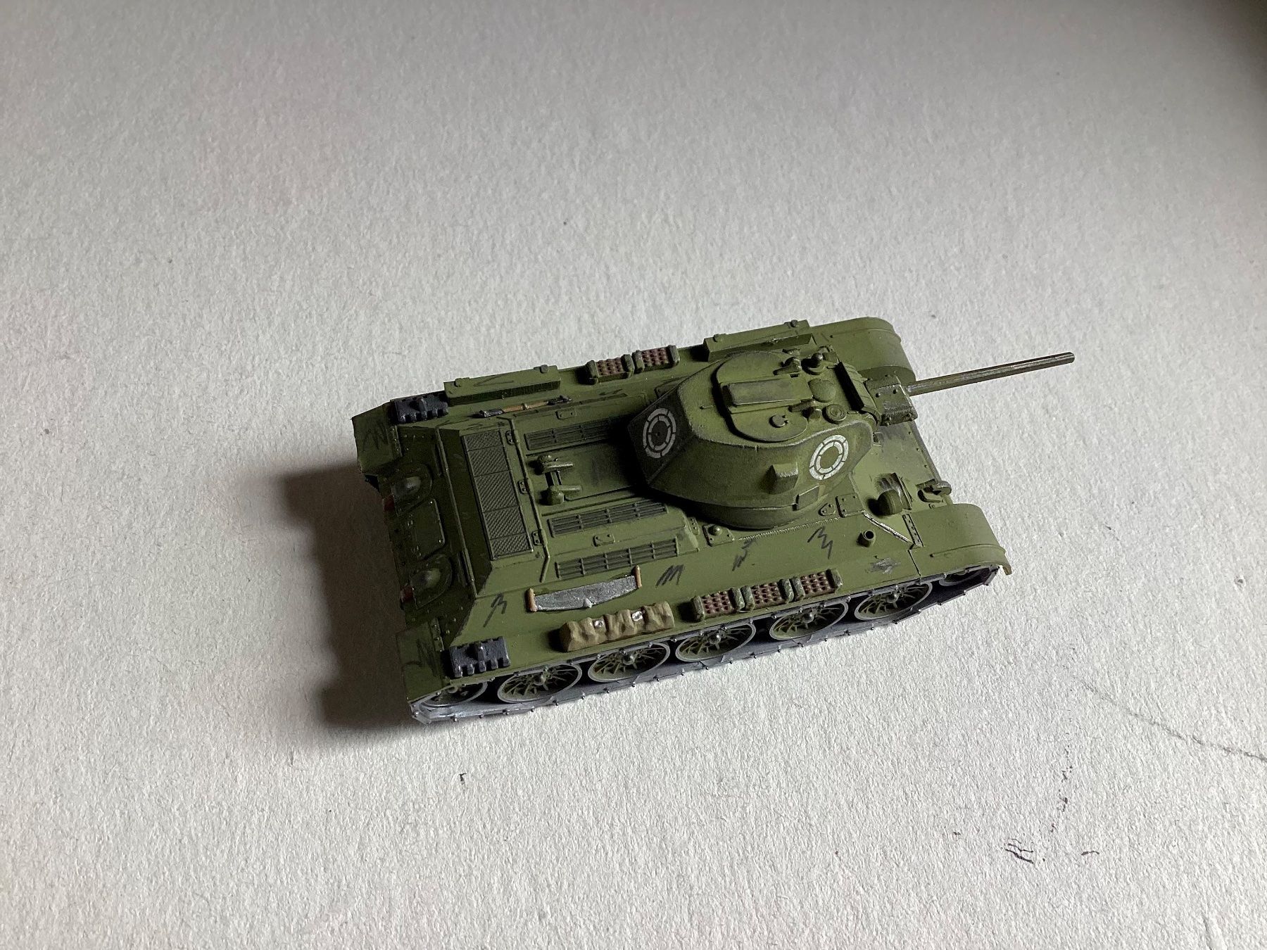 Roco Kit di modellismo & Modellini statici: Minitanks Roco 1237, KpfPz T 34 (1:87). – Nuovo e nell'imballaggio originale da Vacallo venduto da G1965 4