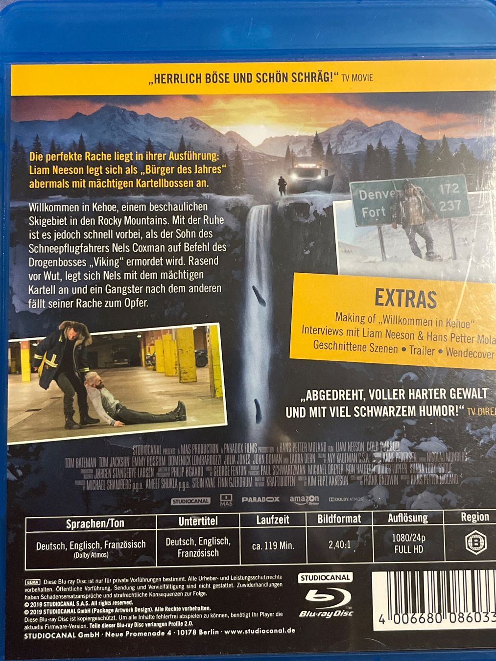 Tous les DVDs: Hard Powder  (2019) – Neuf (Voir description) à Waldenburg par Gonzo8 1