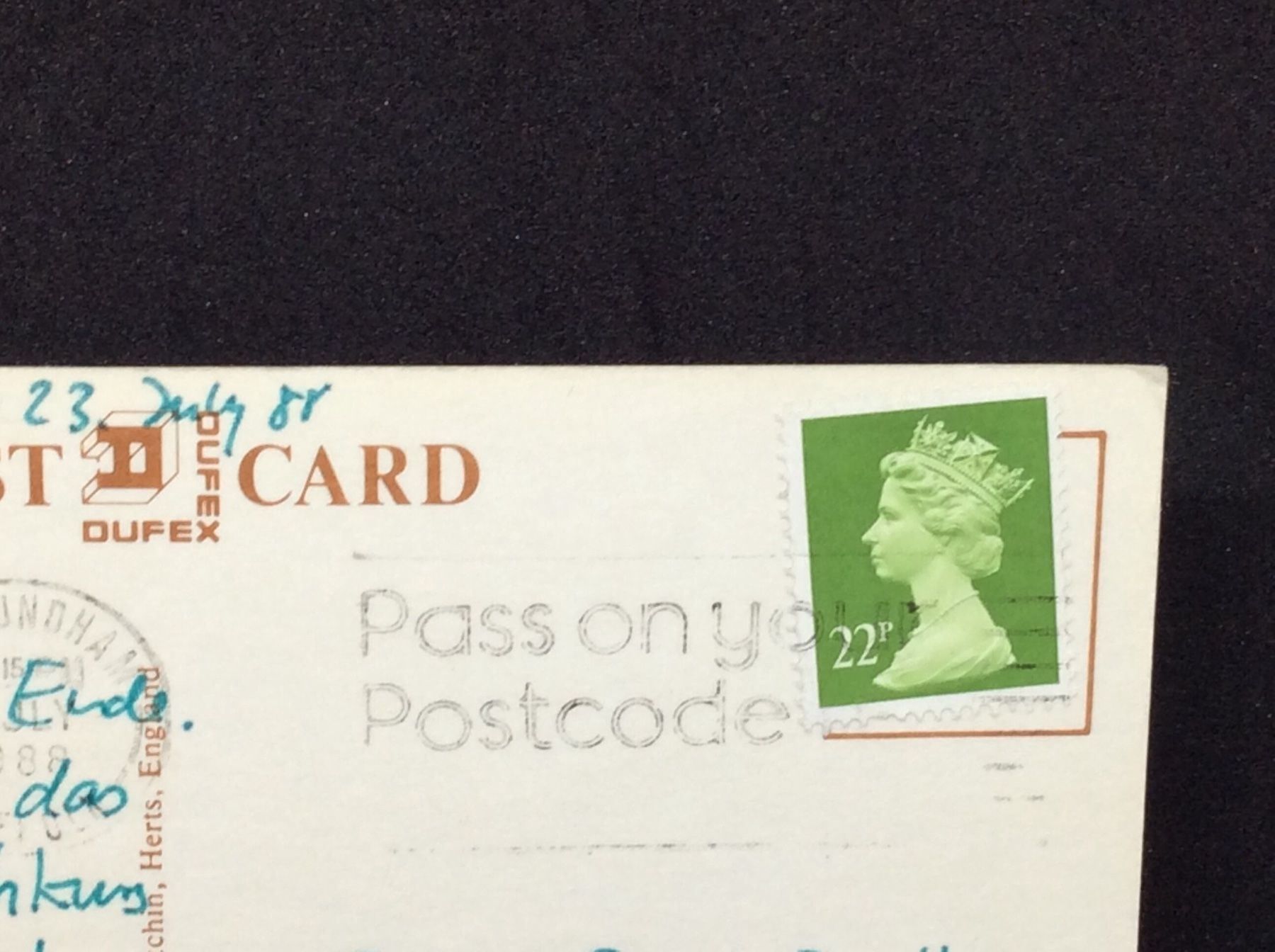 Cartoline postali: Rosenmotiv – Usato da Widnau venduto da Brusi9 1