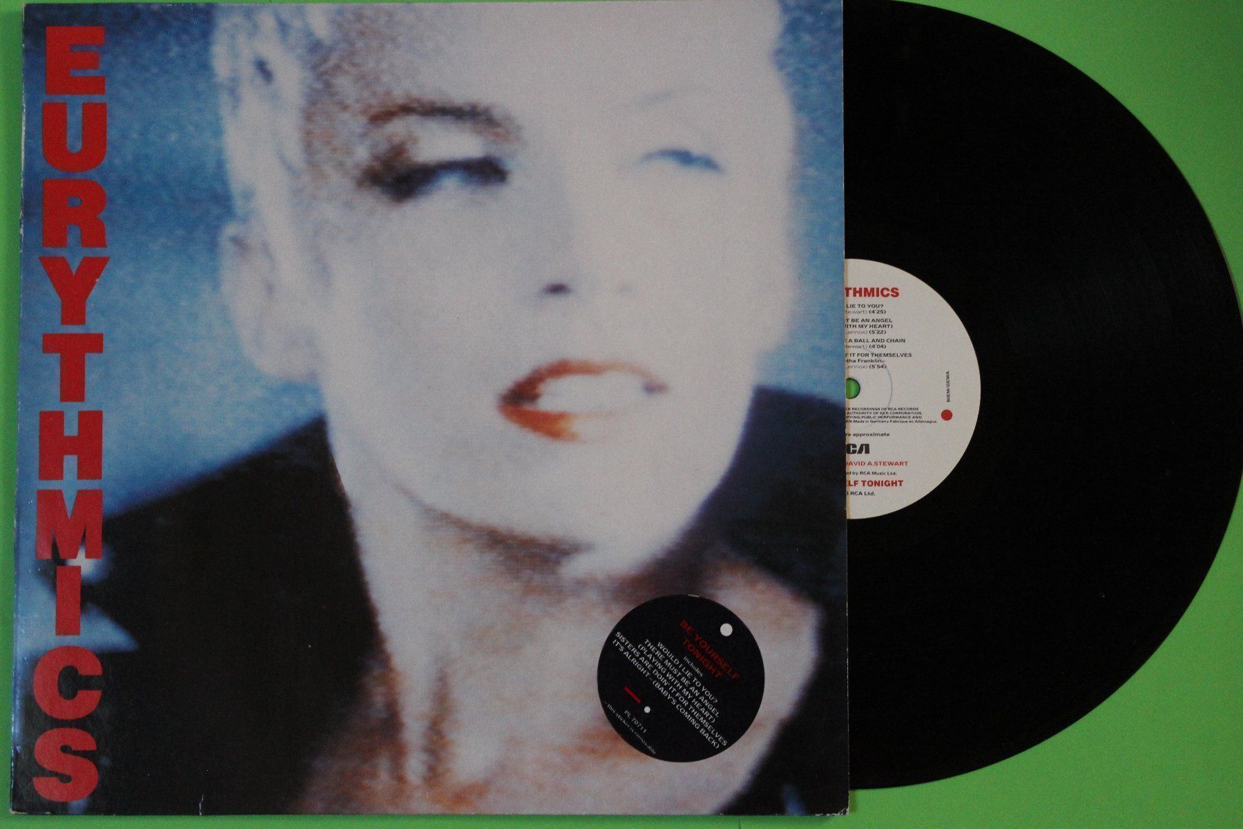 Vinyles: Eurythmics - Be yourself tonight LP VINYL Germany 1985 – D'occasion à Tübach par JamesStone 1