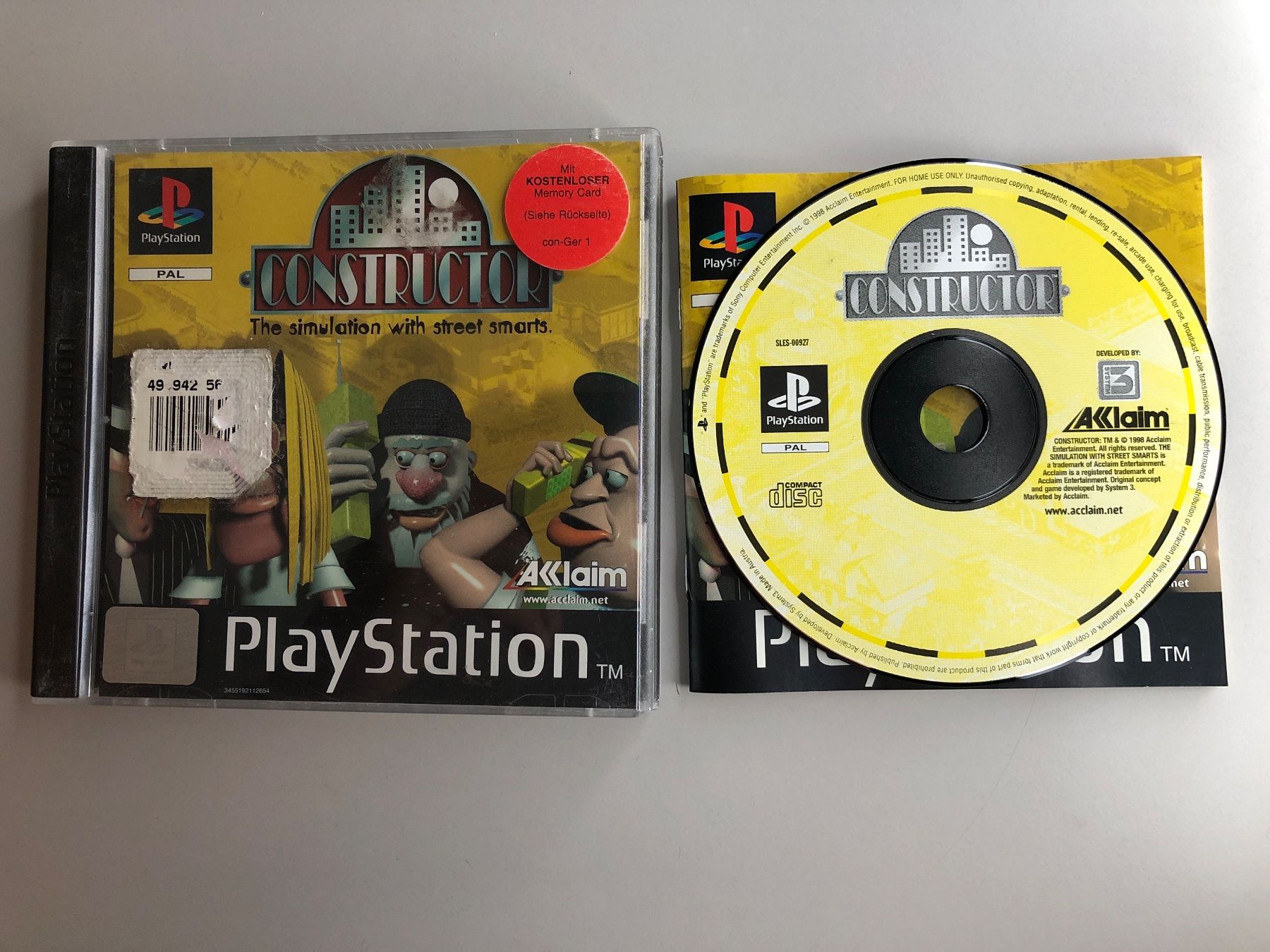 Sony Spiele: Constructor - PS1 – Gebraucht aus St.gallen von taduz