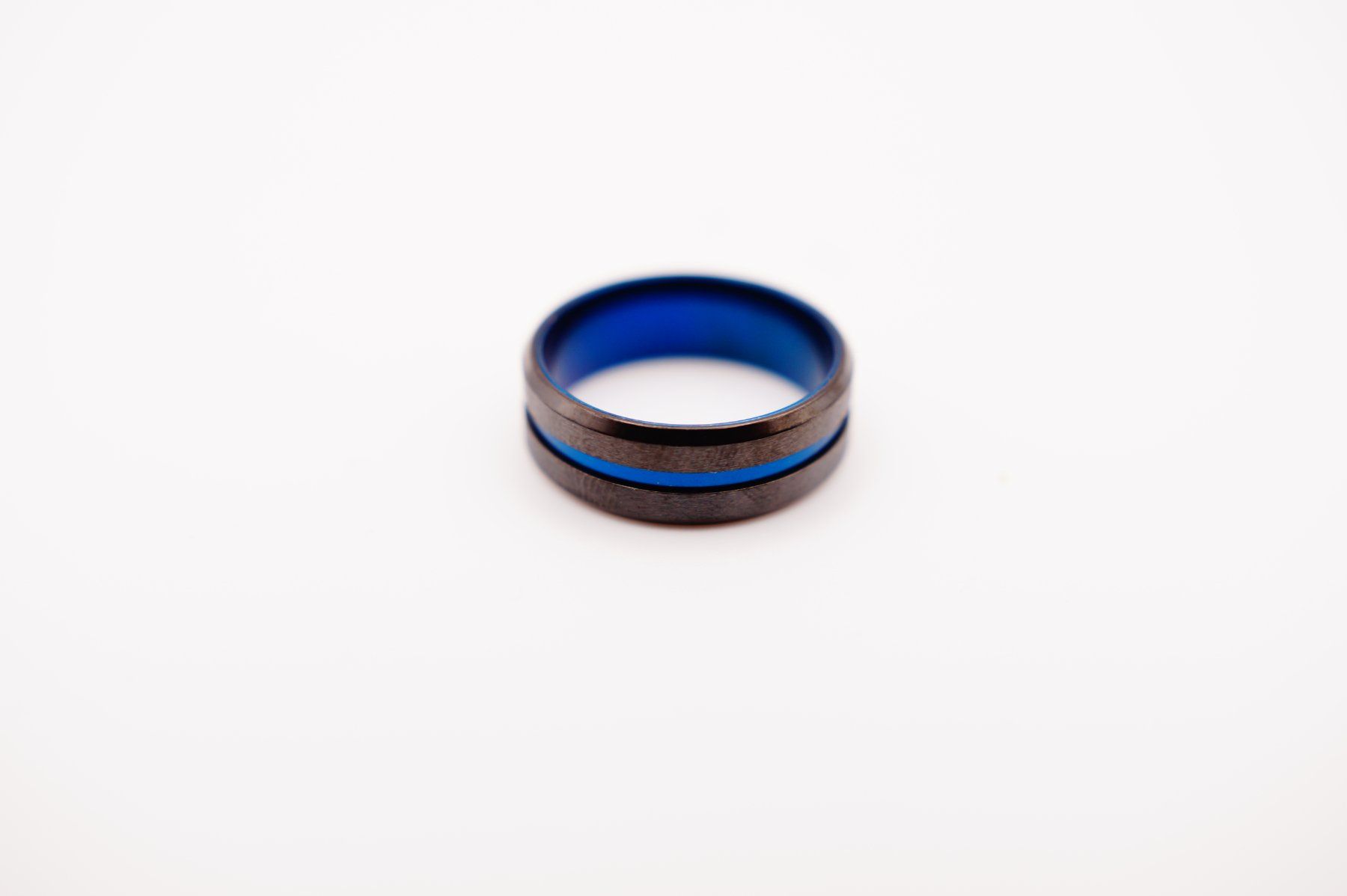 Anelli: Schmuck - Ring - 11-Blau – Nuovo e nell'imballaggio originale da Balgach venduto da BlackHawkJFR