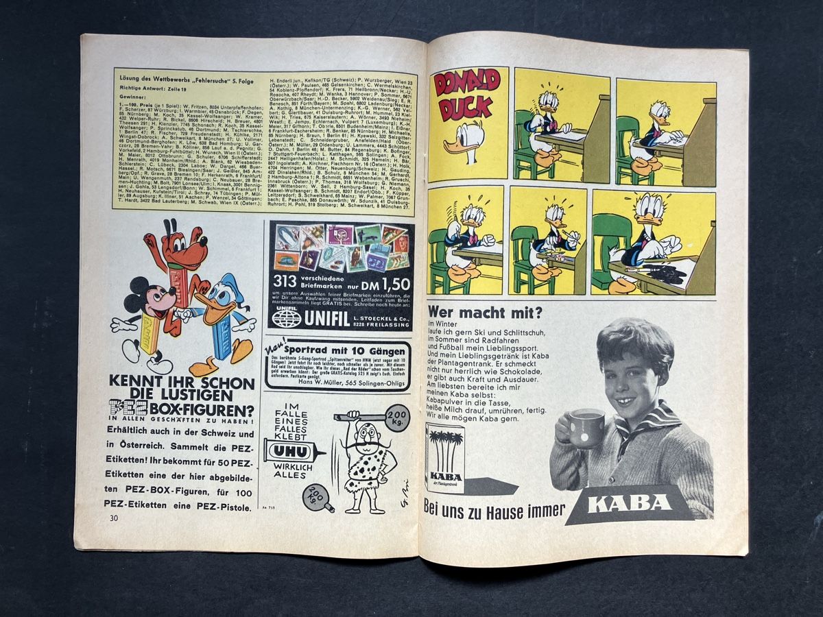 Comics: Micky Maus Heft Nr. 9 / 1964 – Gebraucht aus Andwil SG von Kaltbrunner 4
