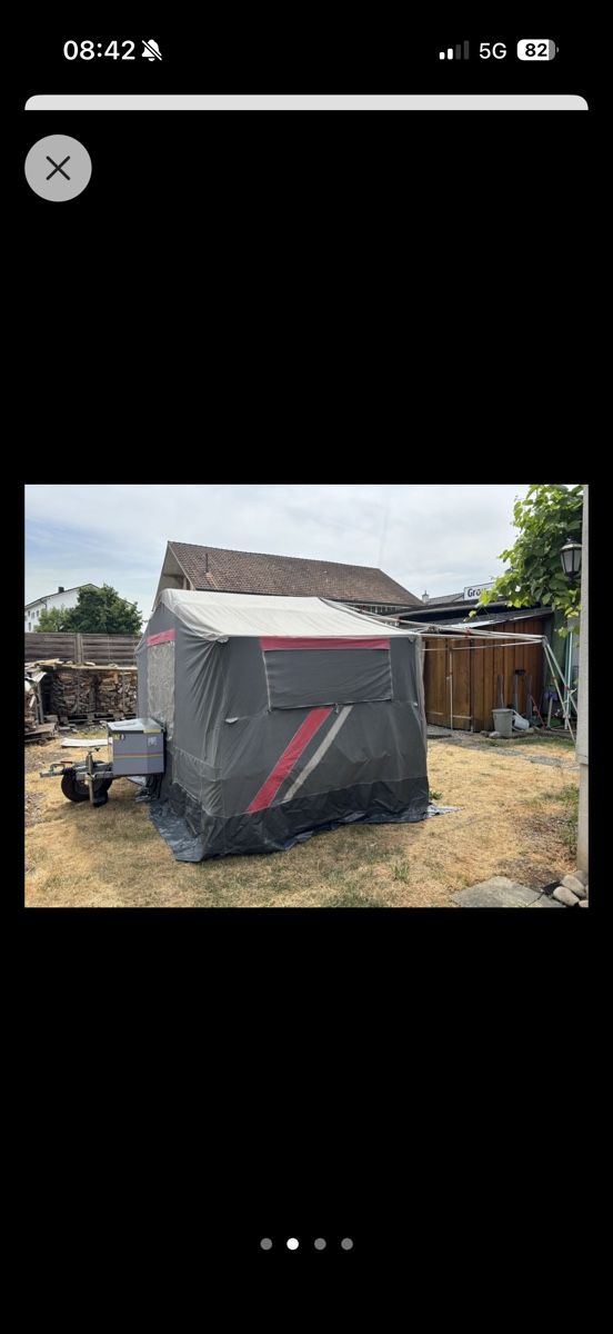 Camping Fahrzeuge: Zeltklappanhänger – Gebraucht aus Langnau i. E. von Acrjl 1