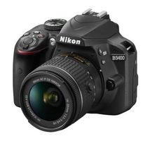 Nikon D3400 mit Tasche