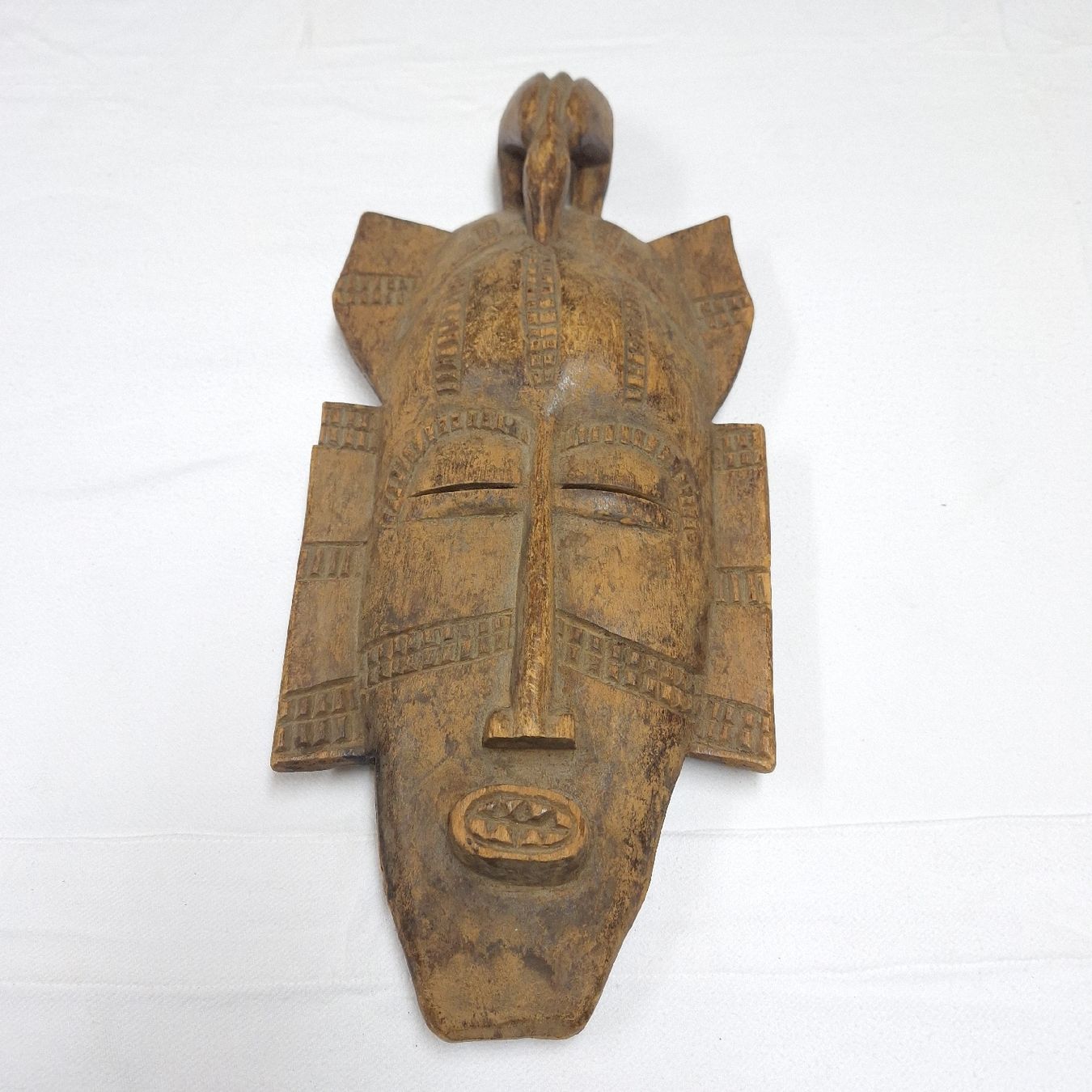 Internationale Kunst: Antike, sehr schöne, afrikanische Maske – Gebraucht aus Winterthur von Goldpipau 9