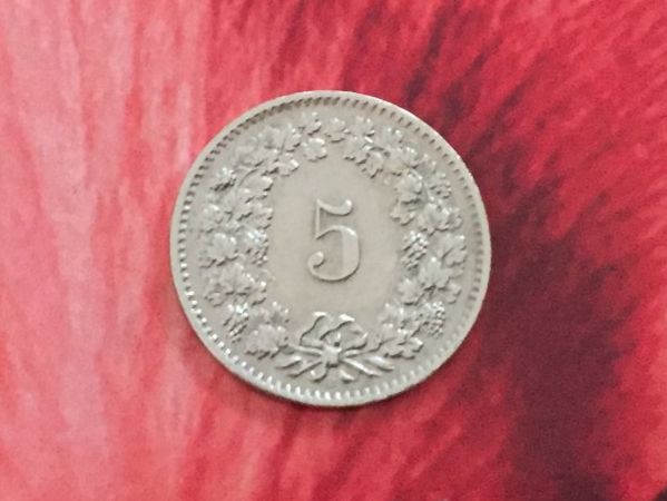 Tutti le monete: 5 Rappen 1962 ss+ – Usato da Elsau venduto da herbybay 1