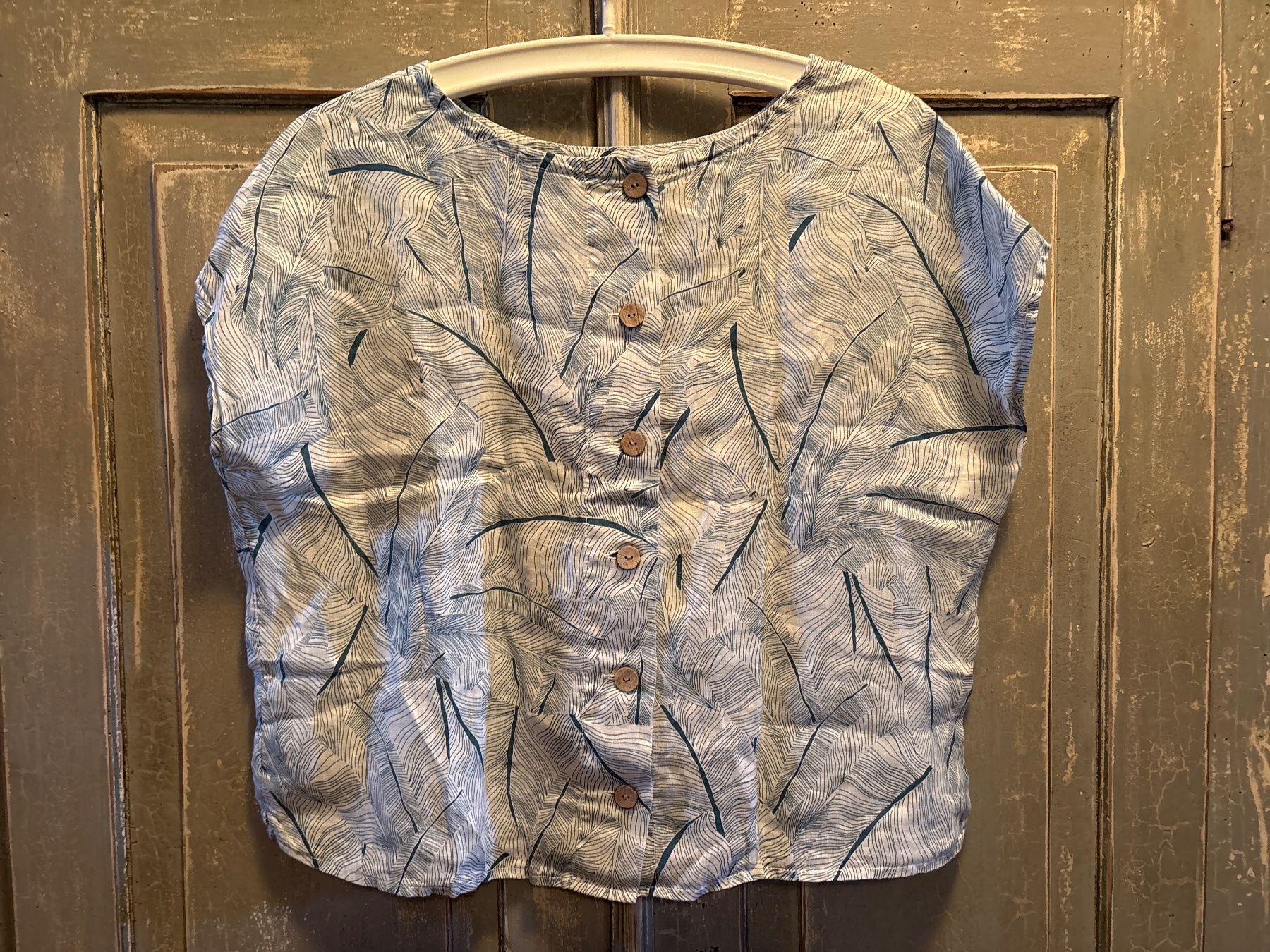 Camicette: Tahari Leinen Oversize Bluse M – Usato da Besenbüren venduto da piculo 1