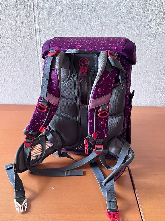 Borse & Zaini: Schulrucksack Step by Step Cloud violett mit Planetenmuster – Usato da Uesslingen venduto da sab_lj2l 3