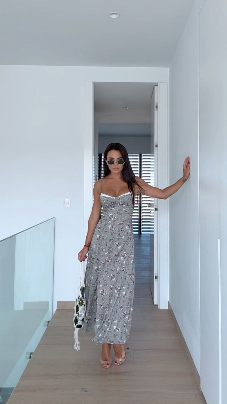 Vestiti: Gray MIDI Sundress with Straps Size: L new – Nuovo e nell'imballaggio originale da Zürich venduto da Ms.Me-Fashion 2