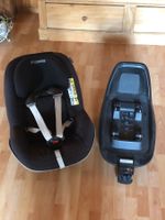 Kinder-Autositz "Maxi Cosi" 0-15 Monate mit Fixierstation