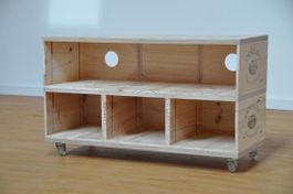 TV-Möbel aus Weinkisten ORNELLAIA  Mod. TV01