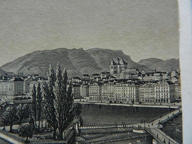 Stiche: Genève Genf carte de visite – Gebraucht aus Risch von Rischli15 7